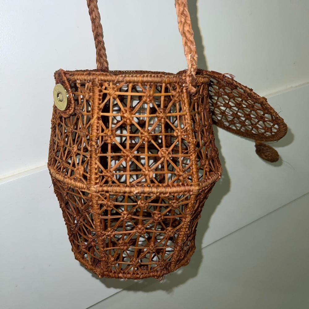 Woven Bucket Bag - KAANAS